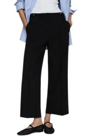 MANGO Straight Leg Ankle Pants in at Nordstrom, Size 2