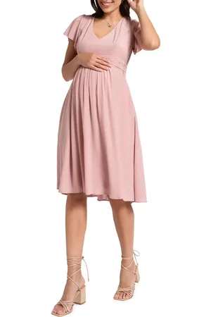 Séraphine Flutter Sleeve Maternity/Nursing Dress in at Nordstrom, Size 2