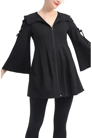Kimi and Kai Lyla Flare Sleeve Maternity Jacket in at Nordstrom, Size X-Small