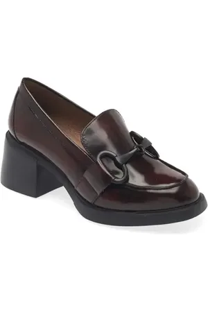 Wonders Block Heel Bit Loafer in at Nordstrom, Size 5.5-6Us