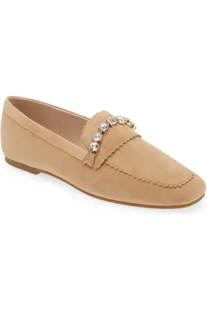 PELLE MODA Herron Crystal Embellished Loafer in at Nordstrom, Size 7
