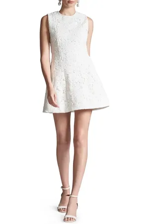 Sachin & Babi Mon Coeur Open Back Lace Minidress in at Nordstrom, Size 8