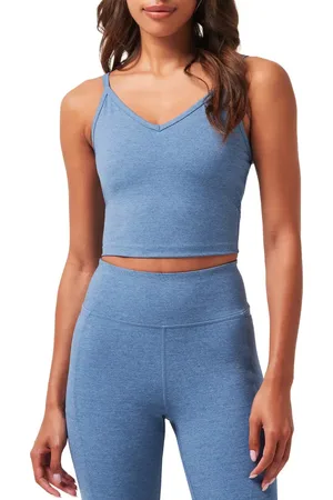 Travis Mathew Morning Interval Crop V-Neck Tank in at Nordstrom, Size Small