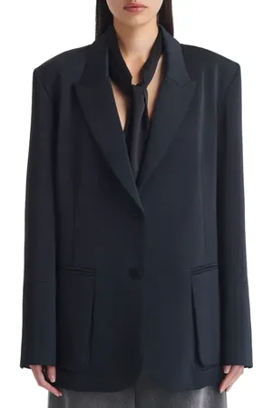 TWP Sweet Pea Tie Neck Blazer in at Nordstrom, Size X-Large