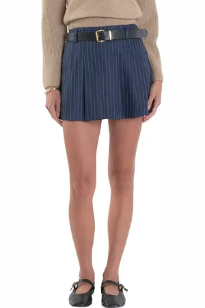 ENGLISH FACTORY Stripe Skort in at Nordstrom, Size Small