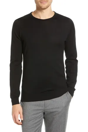 JOHN SMEDLEY Crewneck Sweater in at Nordstrom, Size Small