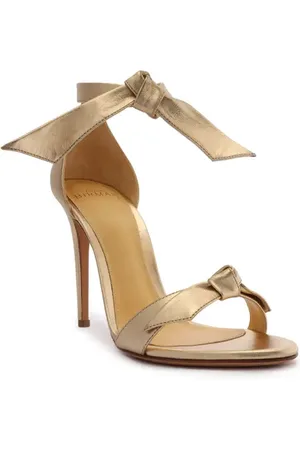 ALEXANDRE BIRMAN Clarita Metallic Ankle Strap Sandal in at Nordstrom, Size 5