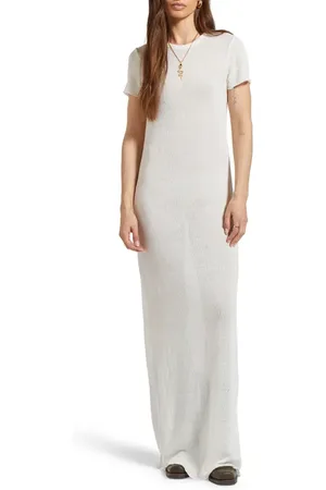 Brixton Semisheer Knit Maxi Dress in at Nordstrom, Size Medium