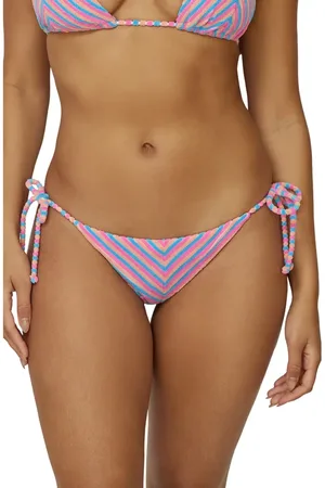 PQ Swim String Bikini Bottoms in at Nordstrom, Size Small