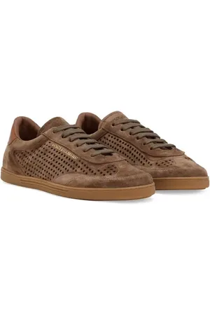 Dolce & Gabbana Perforated Low Top Sneaker in at Nordstrom, Size 7Us
