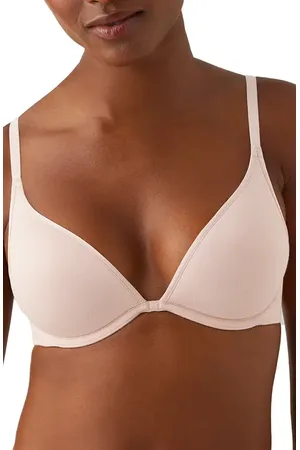 b.tempt d Cotton to a Tee Underwire Plunge T-Shirt Bra in at Nordstrom, Size 32Dd