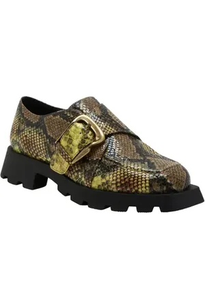 Katy perry Daarling Snakeskin Embossed Buckle Loafer in at Nordstrom, Size 7.5