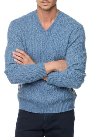 Robert Graham Anson Cable Sweater in at Nordstrom, Size Small
