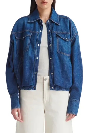 TWP Snap Denim Jacket in at Nordstrom, Size Small