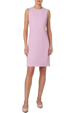 AKRIS Wool Double Face Crepe Sheath Dress in at Nordstrom, Size 4