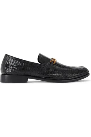 Kurt Geiger Luca Croc Embossed Loafer in at Nordstrom, Size 8