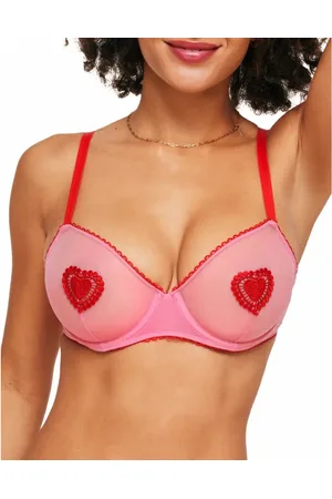 Adore Me Alyshia Unlined Demi Bra in at Nordstrom, Size 36B