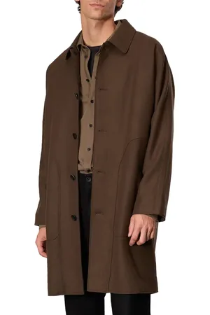 RAG&BONE Marshall Wool Blend Overcoat in at Nordstrom, Size Small