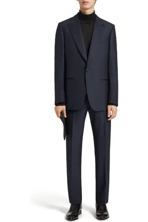 Ermenegildo Zegna Trofeo 600 Wool & Silk Tuxedo in at Nordstrom, Size 36 Us