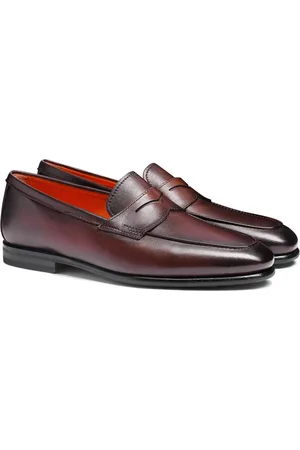 santoni Carlos Penny Loafer in at Nordstrom, Size 8.5