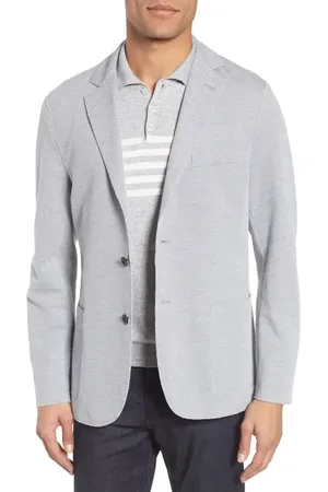 ELEVENTY Slim Fit Jersey Sport Coat in at Nordstrom, Size 46 R Eu