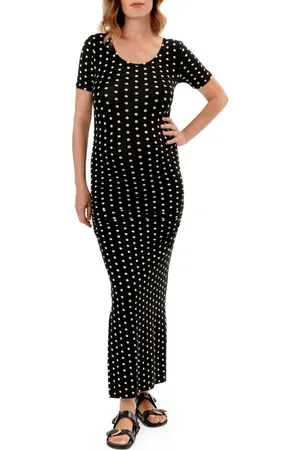 Nom Maternity Hugo Maxi Maternity Dress in at Nordstrom, Size X-Small