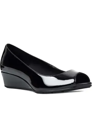 Bandolino Peep Toe Wedge Pump in at Nordstrom, Size 7