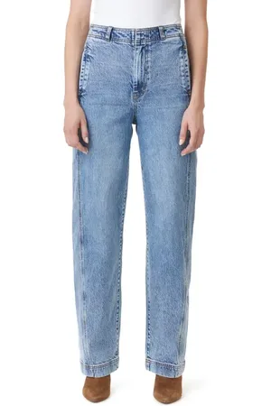 HABITUAL High Waist Side Panel Ankle Barrel Leg Jeans in at Nordstrom, Size 29