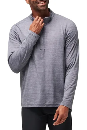 Travis Mathew The Heater Quarter Zip Pullover in at Nordstrom, Size Large