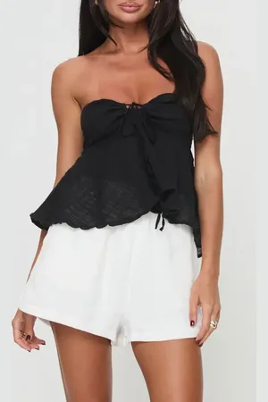Princess Polly Summer Nights Strapless Top in at Nordstrom, Size 4