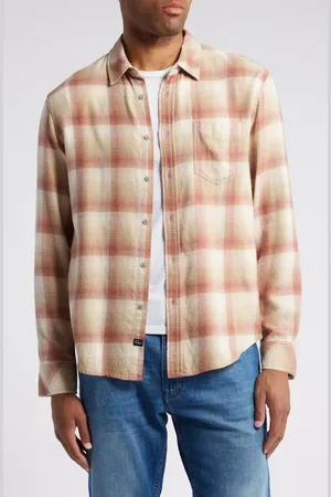 Rails Lennox Plaid Button-Up Shirt in at Nordstrom, Size Large