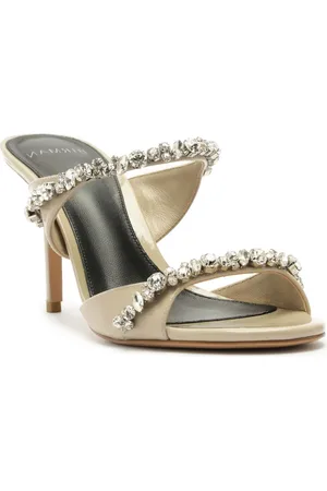 ALEXANDRE BIRMAN Gianna Crystal Slide Sandal in at Nordstrom, Size 6