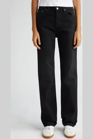 Totême Classic High Waist Rigid Straight Leg Jeans in at Nordstrom, Size 25 X 32