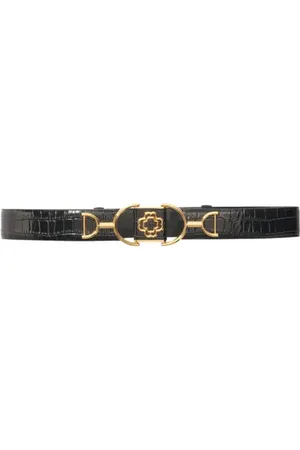 Maje Wide smooth leather belt in at Nordstrom, Size Small