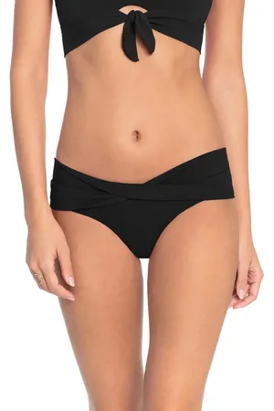 Robin Piccone Ava Twist Hipster Bikini Bottoms in at Nordstrom, Size Large