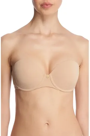 Natori Pure Luxe Strapless Contour Underwire Bra in at Nordstrom, Size 30G