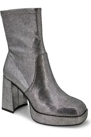 Kenneth Cole Block Heel Stretch Bootie in at Nordstrom, Size 6