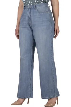 Standards & Practices High Waist Wide Leg Jeans in at Nordstrom, Size 14W