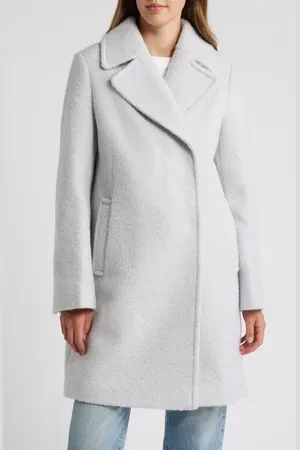 Sam Edelman Boucl?? Swing Coat in at Nordstrom, Size Xx-Large