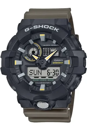 Casio GA-710-1A Ana-Digi Bracelet Watch, 53.4mm in at Nordstrom