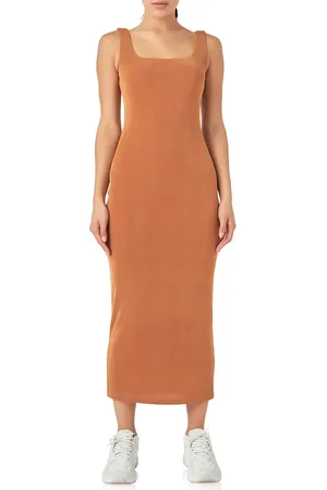 Grey Lab Sleeveless Woven Dress in at Nordstrom, Size Small
