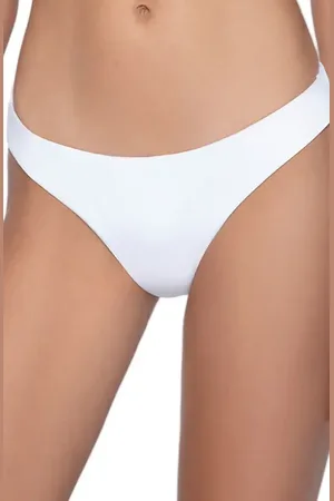 PQ Swim Ruched Bikini Bottoms in at Nordstrom, Size Small