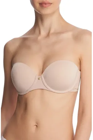 Natori Pure Luxe Strapless Contour Underwire Bra in at Nordstrom, Size 30C