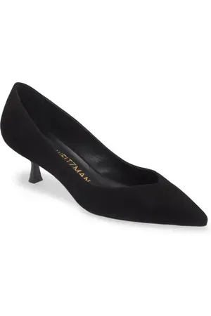 Stuart Weitzman Eva 50 Kitten Heel Pump in at Nordstrom, Size 7