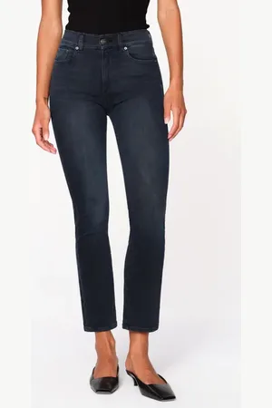 DL1961 Mara Instasculpt Mid Rise Ankle Straight Leg Jeans in at Nordstrom, Size 30