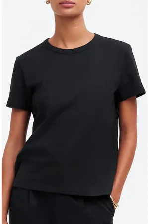 Madewell Perfect Crewneck T-Shirt in at Nordstrom, Size X-Small