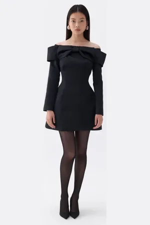 Nocturne Off the Shoulder Minidress in at Nordstrom, Size X-Small