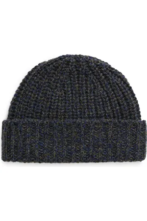 Johnstons Of Elgin Marled Cashmere Rib Beanie in at Nordstrom