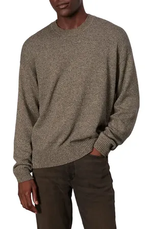 RAG&BONE Dexter Marled Organic Cotton Sweater in at Nordstrom, Size Large