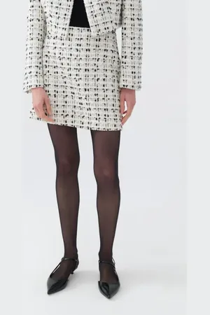 Nocturne Tweed Mini Skirt in at Nordstrom, Size X-Large